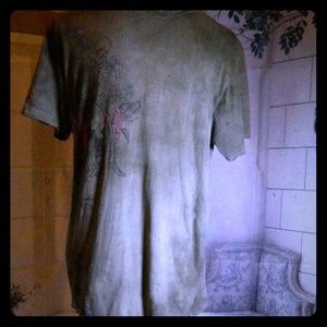 🍎 Rare Vintage Affliction Distressed T-shirt Med